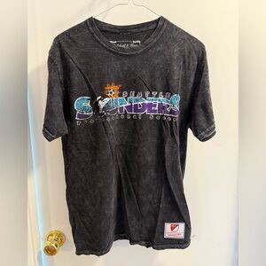 Seattle Sounders Mitchell and Ness Vintage Shirt Size Medium